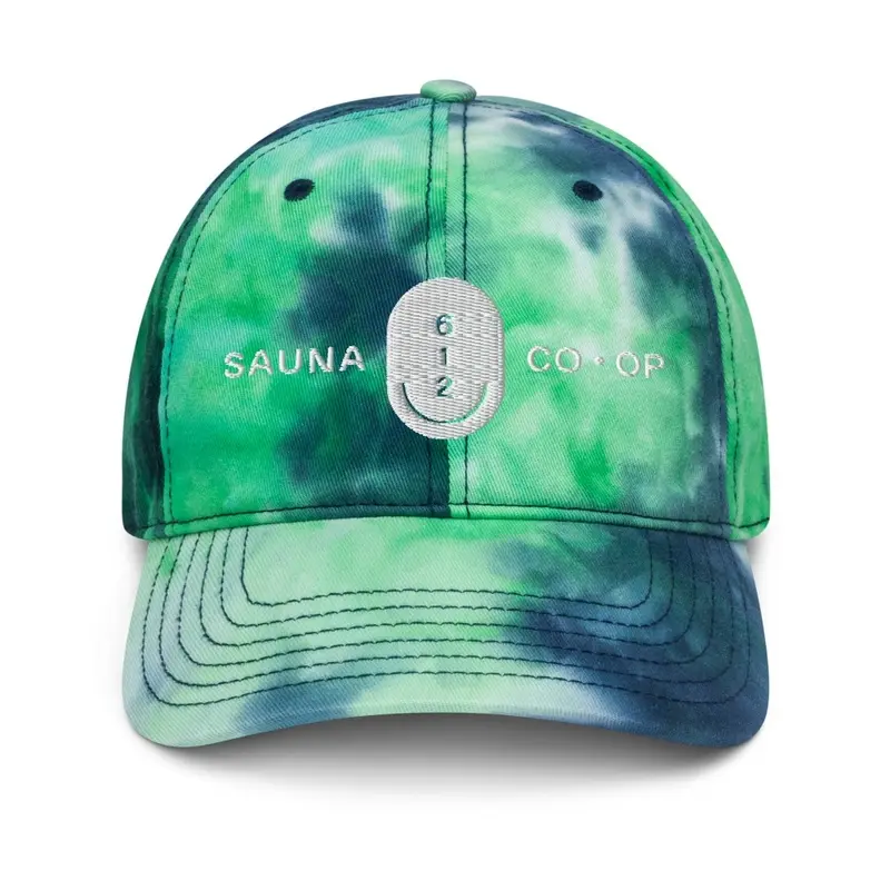 612 Sauna Tie Dye Baseball Hat 